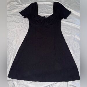 H&M Black Mini Dress